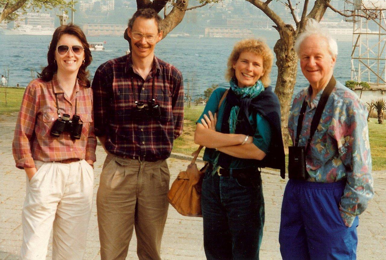 Barbara, Rick, Miranda and John in Turkey, 1992