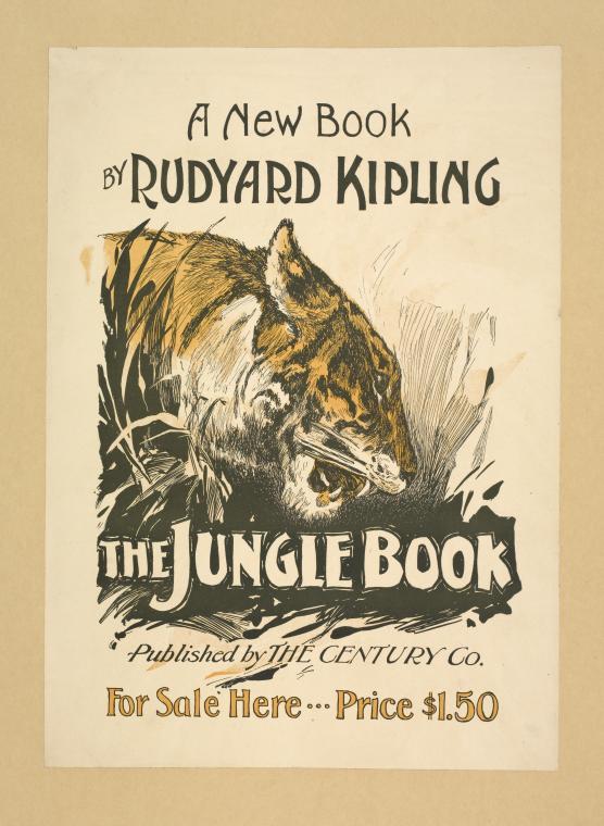 Jungle Book Rudyard Kipling poster